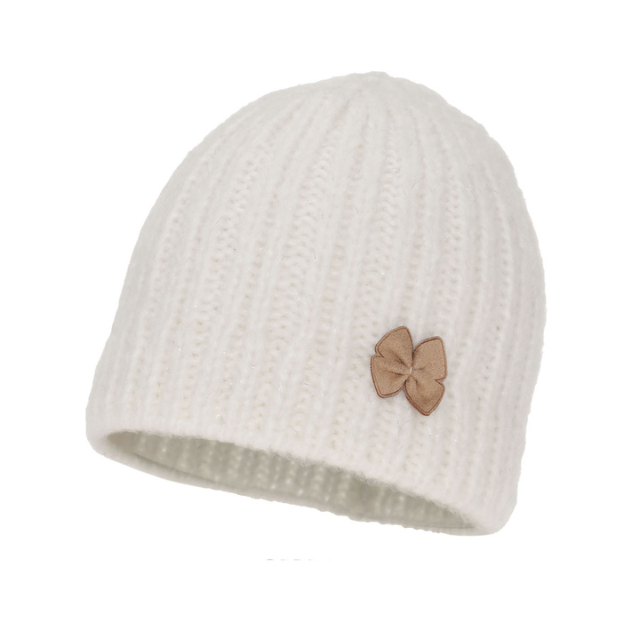 Bonnet d'hiver fille, blanc, Engred