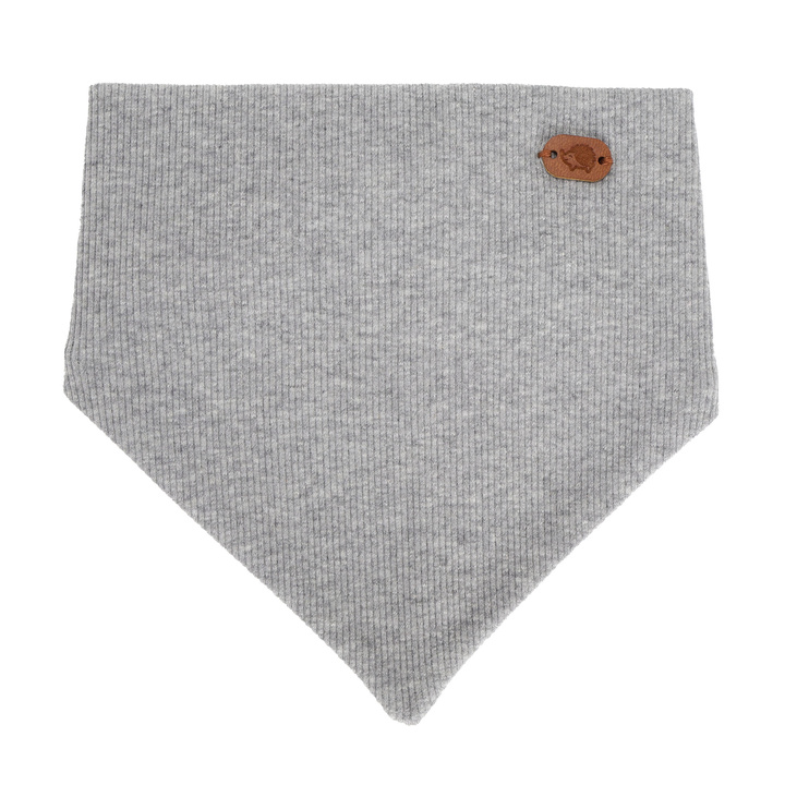 Tour de cou automne/printemps garçon, gris, en coton Lucent