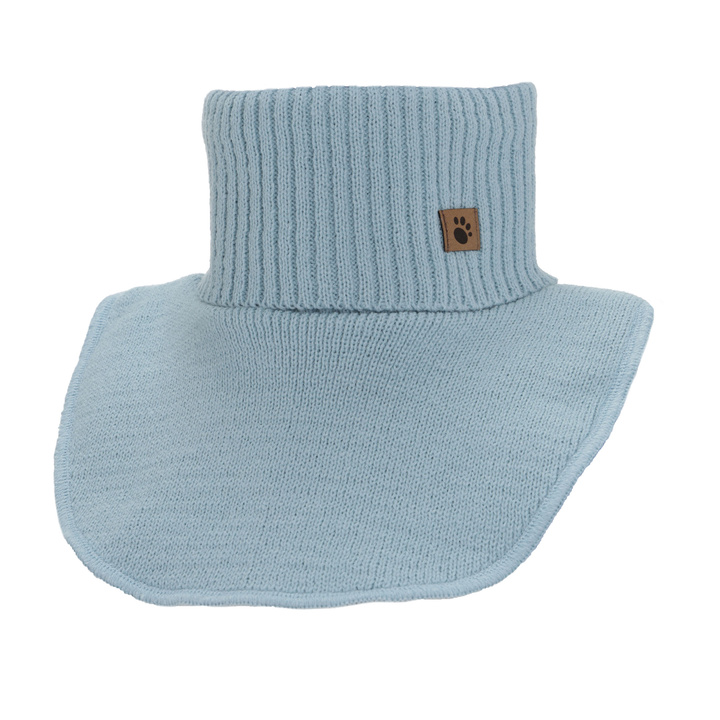 Tour de cou doublé de polaire garçon d'hiver, bleu ciel, Lamor