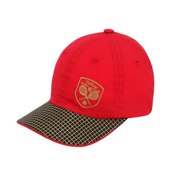 Casquette fille automne/printemps, rouge, coton, Tennis