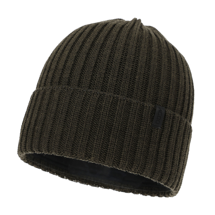 Bonnet d'hiver homme, khaki, avec laine mérinos, Tyrol
