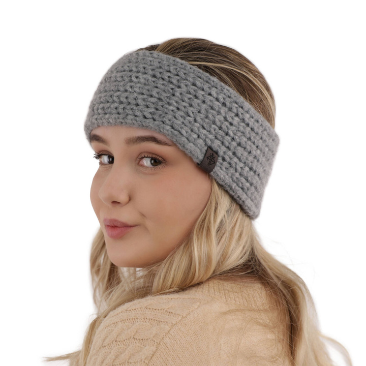 Bonnet d'hiver femme, gris, Alexis