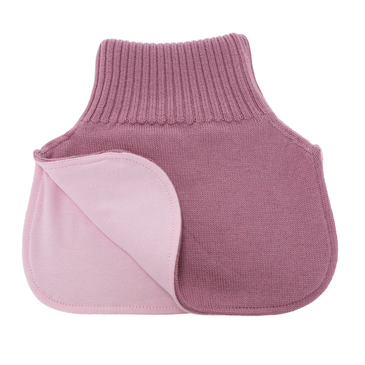 Tour de cou d'hiver fille, 100% Laine Mérinos, violet, Felice