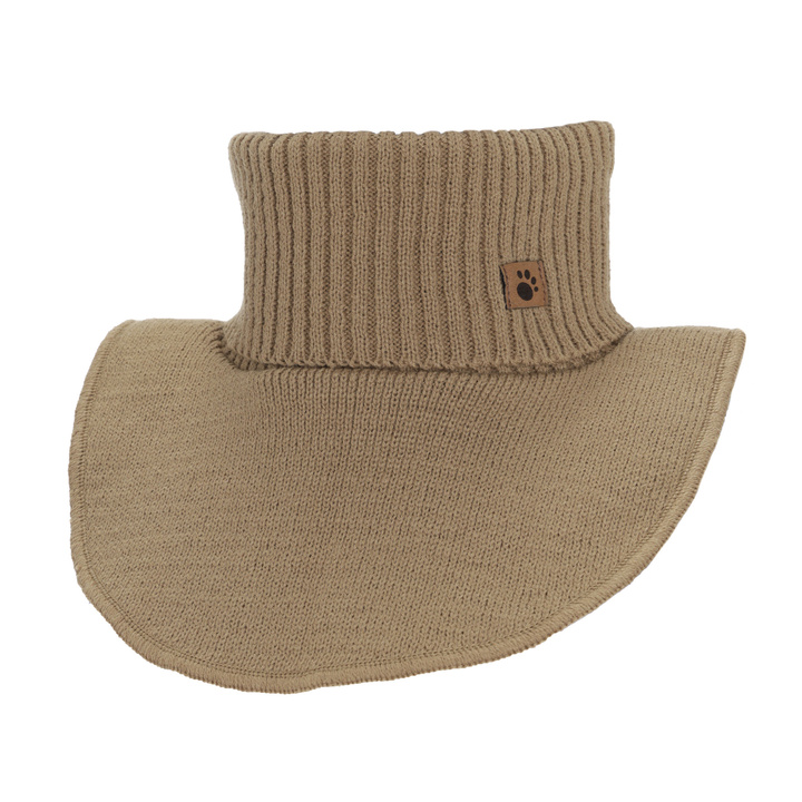 Tour de cou d'hiver garçon, beige, avec doublure, Lamor