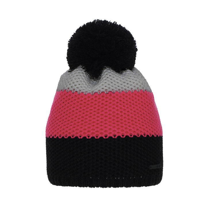 Bonnet d'hiver fille, noir, avec pompon, Naruto