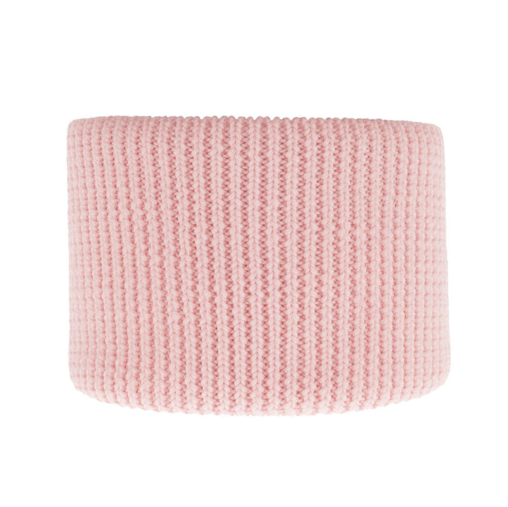 Snood d'hiver enfant, rose, avec laine mérinos, Vanilla