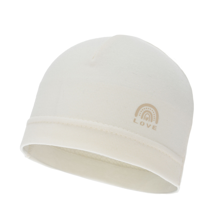 Bonnet automne/printemps garçon, crème, Buddy