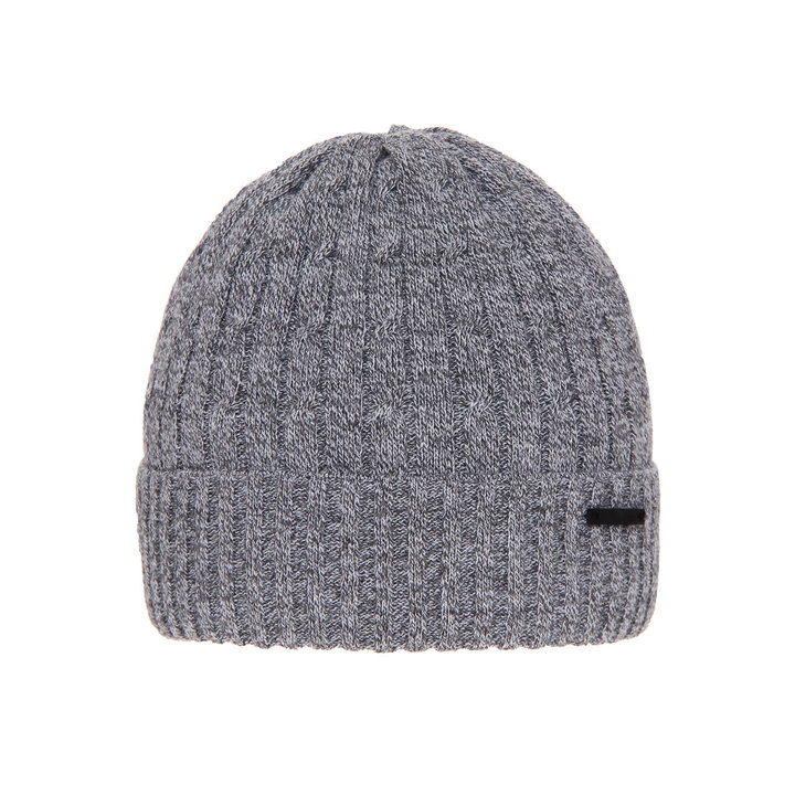Bonnet d'hiver homme, gris clair, Mishel
