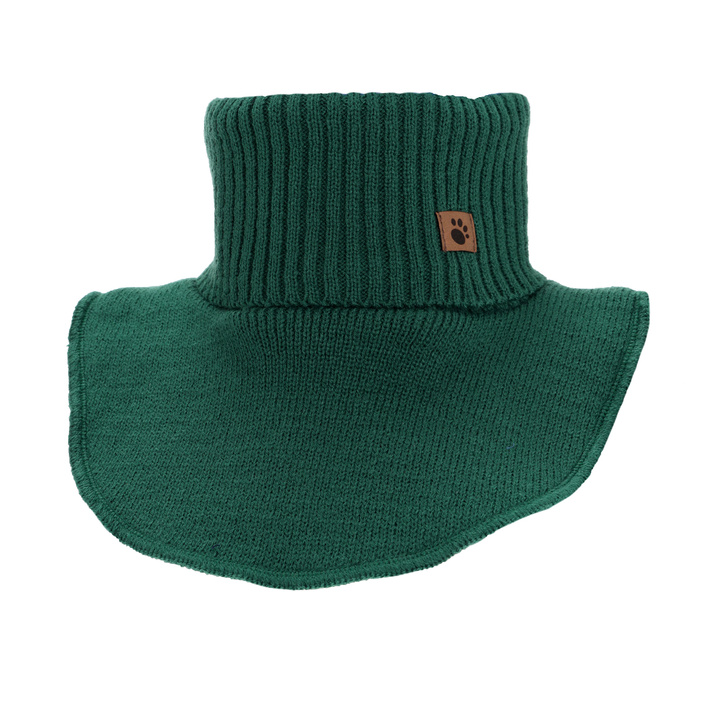 Tour de cou d'hiver garçon, doublé de polaire, szmaragdowy, Lamor