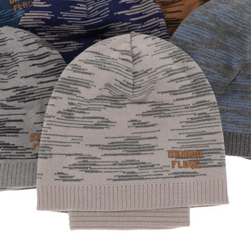 Ensemble automne/printemps garçon: bonnet et snood, avec coton, gris, en coton, Carter