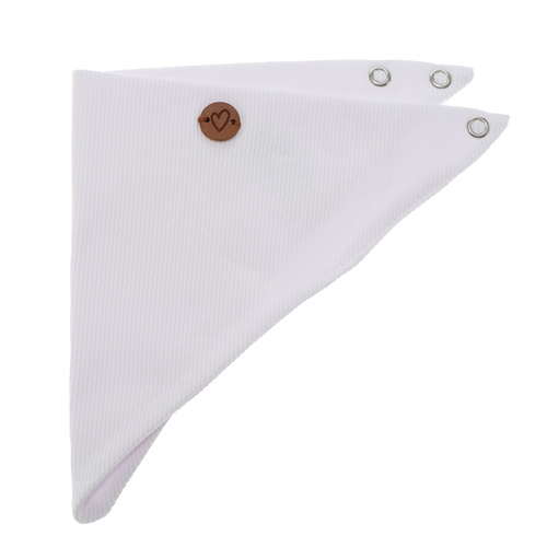 Foulard automne/printemps fille, blanc, coton, Lucy
