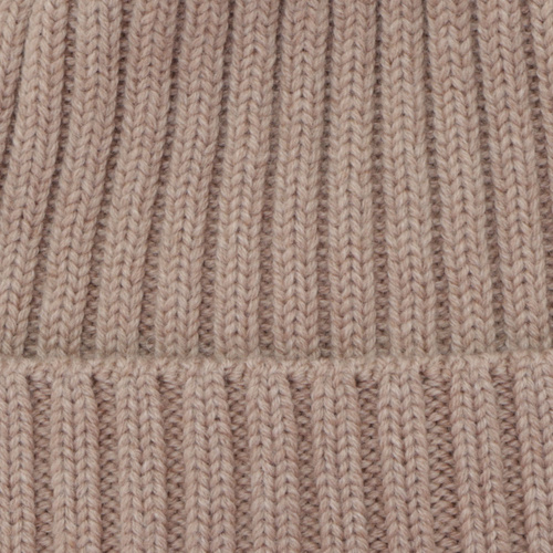 Ensemble d'hiver garçon: bonnet et snood, beige, 100% laine mérinos, Umberto
