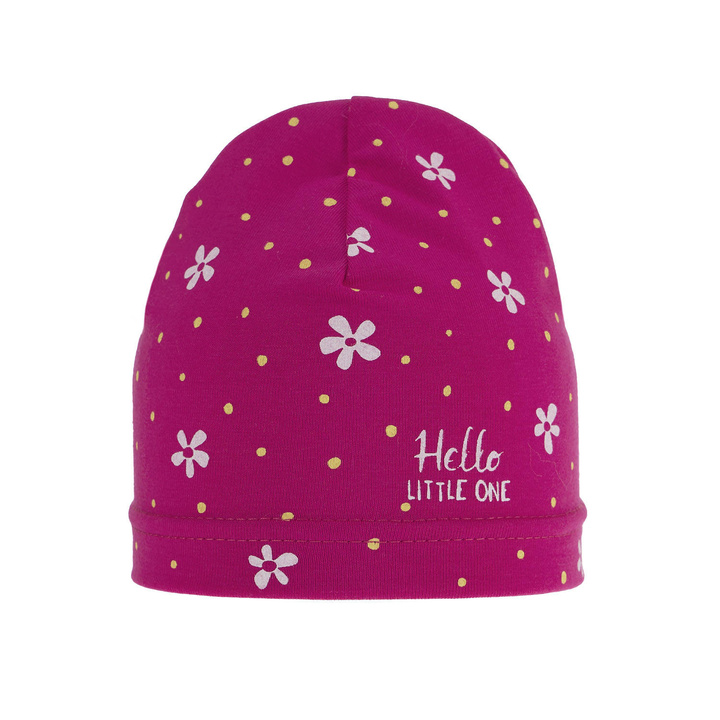 Bonnet automne/printemps fille, rose, Nila