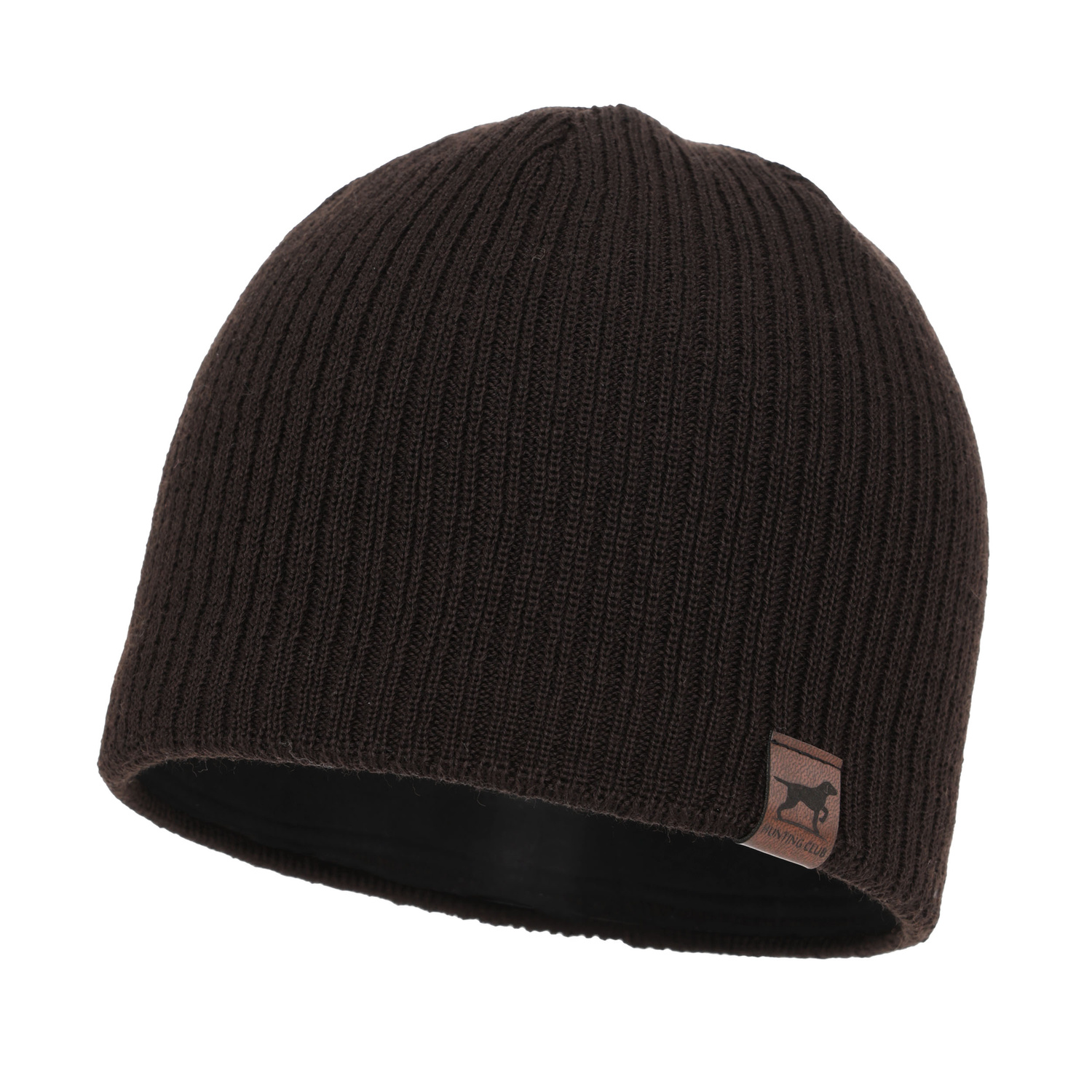 Bonnet d'hiver homme, brun, avec laine mérinos, Bird