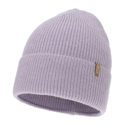 Bonnet d'hiver femme, violet, avec laine mérinos, Tahoe