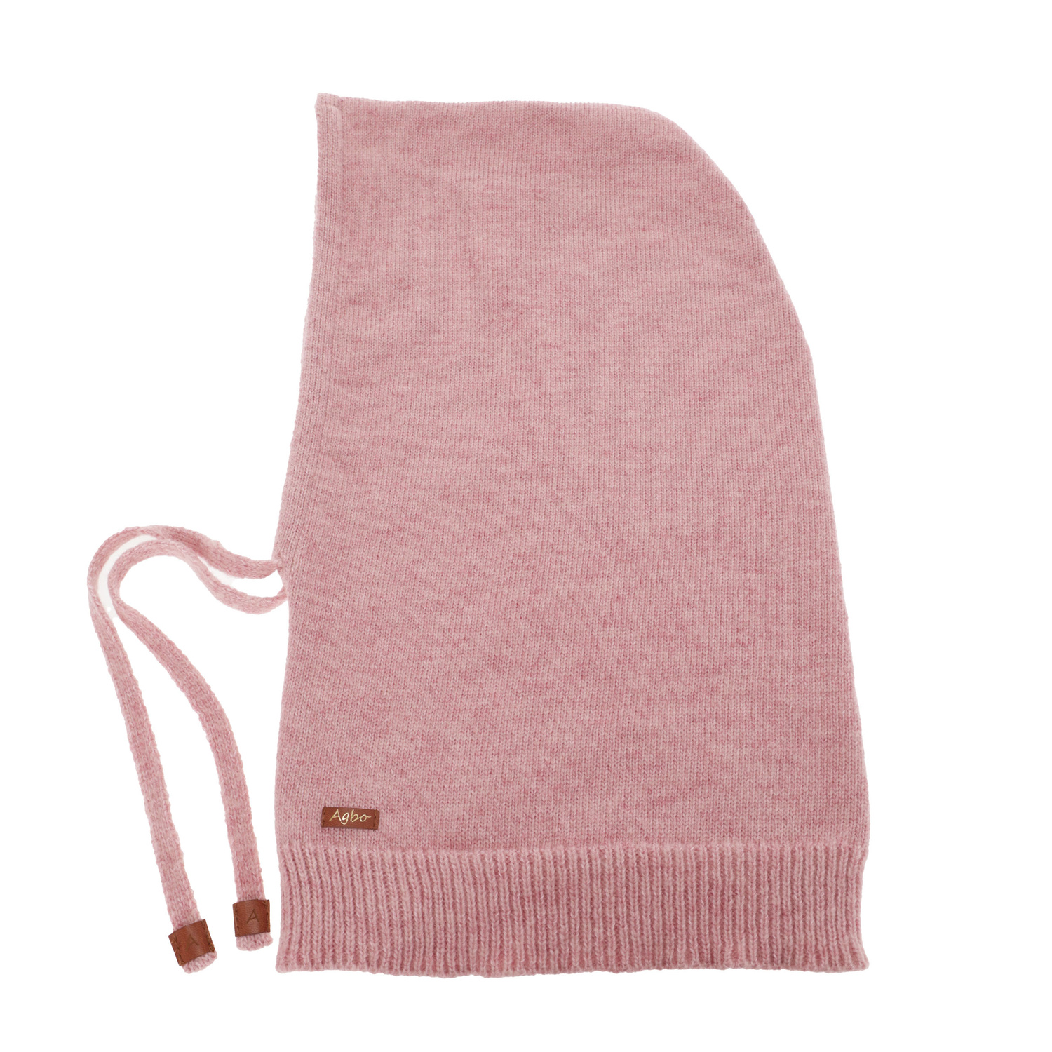 Cagoule d'hiver femme, rose, avec laine mérinos, Elizabeth