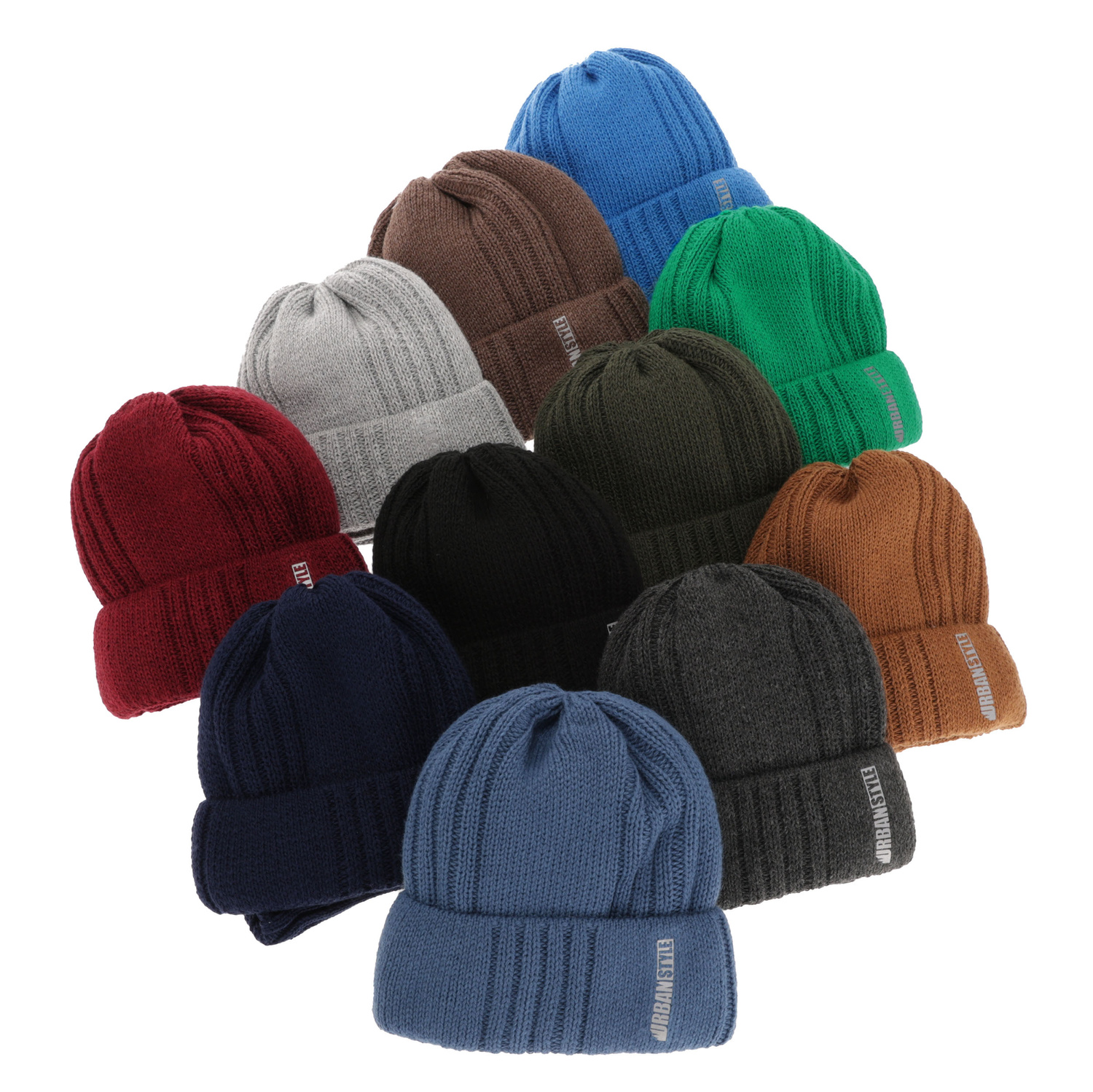 Ensemble d'hiver garçon: bonnet et snood, noir, Balaton