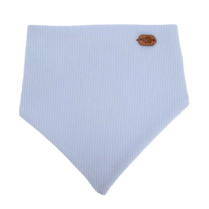 Tour de cou automne/printemps garçon, bleu clair, en coton Lucent