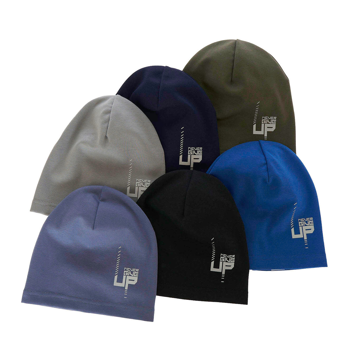 Bonnet automne/printemps garçon, gris, coton, Kaltel