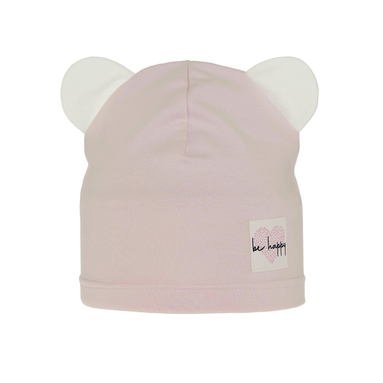 Bonnet automne/printemps fille, rose, coton, Joga