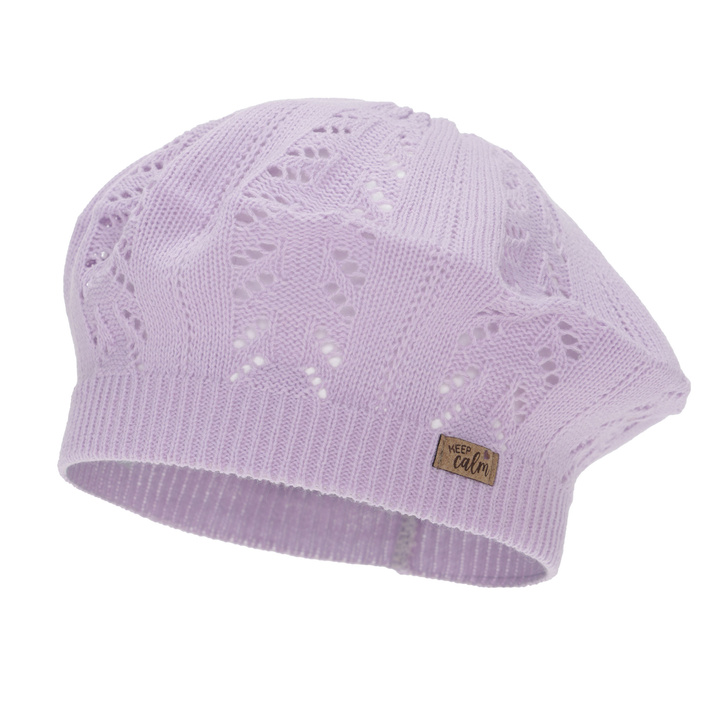 Béret fille automne/printemps, violet, Kevira