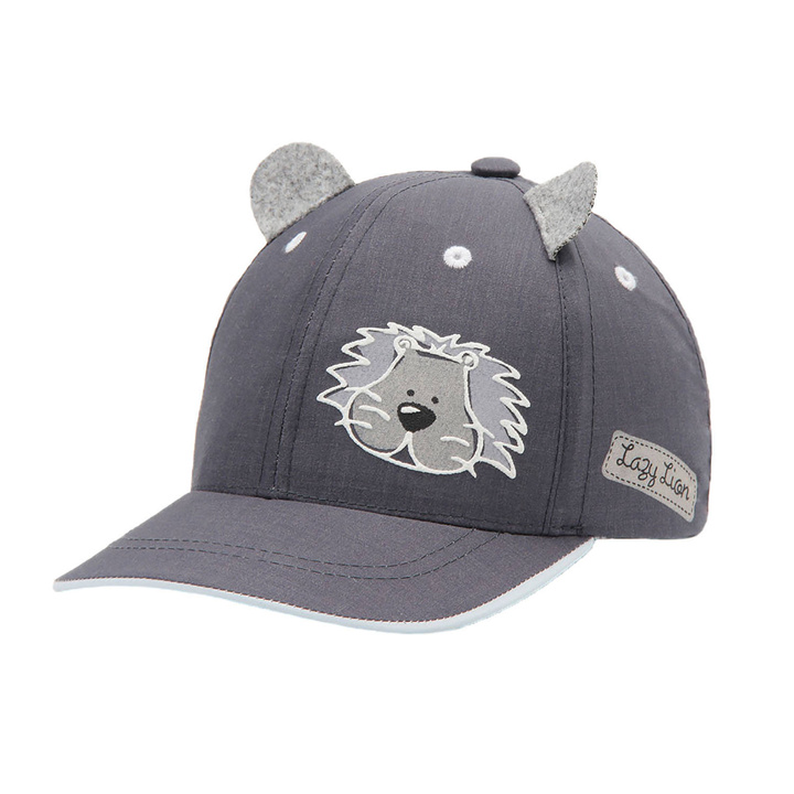 Casquette garçon, automne/printemps, grise, en coton, Felix