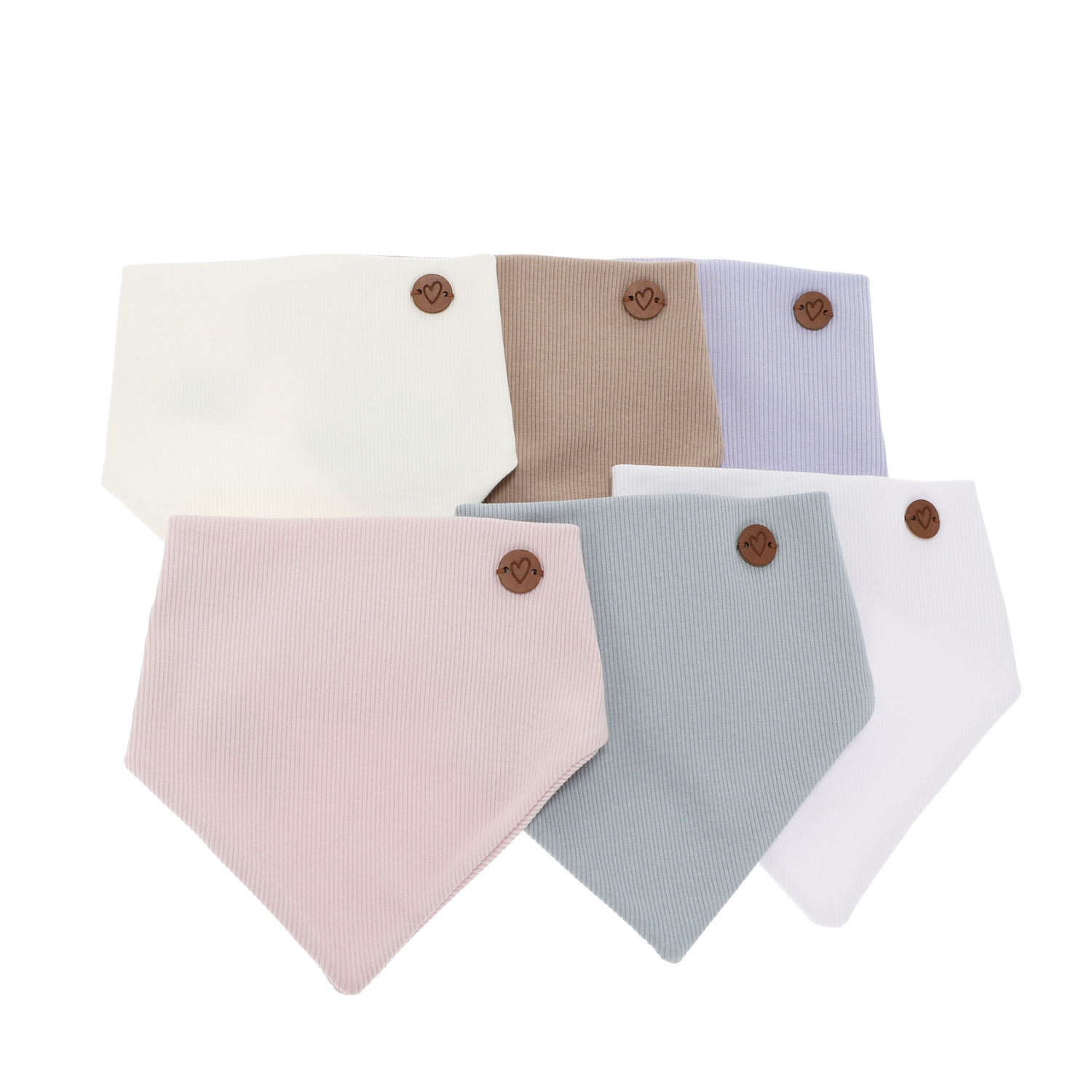 Foulard automne/printemps fille, blanc, coton, Lucy