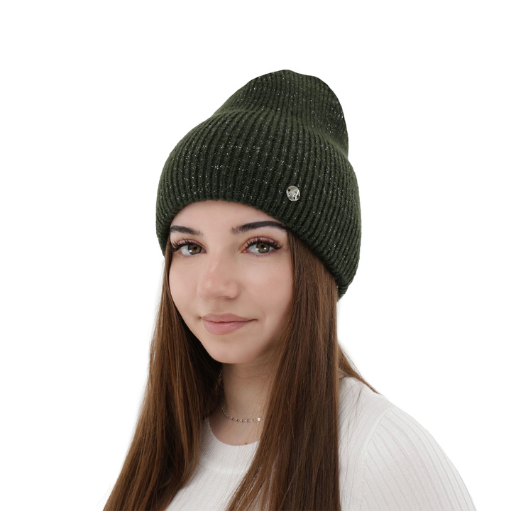 Bonnet d'hiver femme, khaki, Amaris
