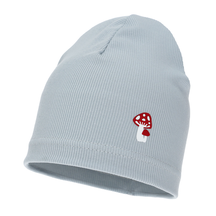 Bonnet pour fille pour l'automne, printemps, gris, en coton Balma