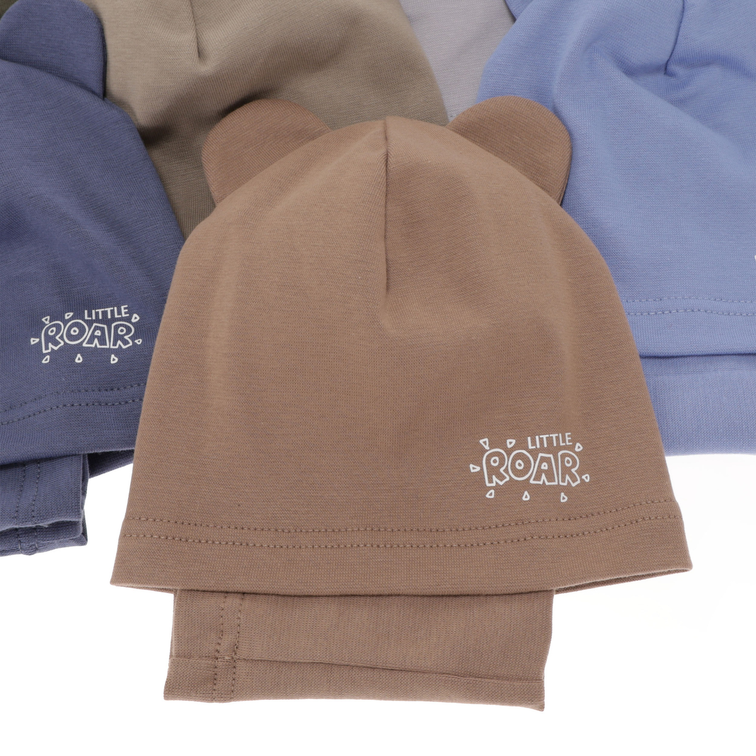 Ensemble automne/printemps garçon: bonnet et snood, bleu, Cymes