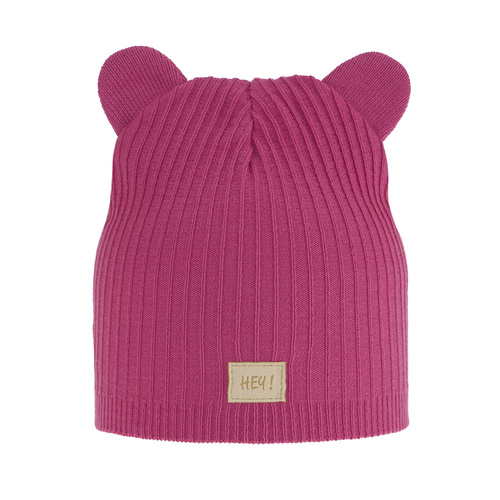Bonnet automne/printemps fille, avec coton, rose, Clarisa