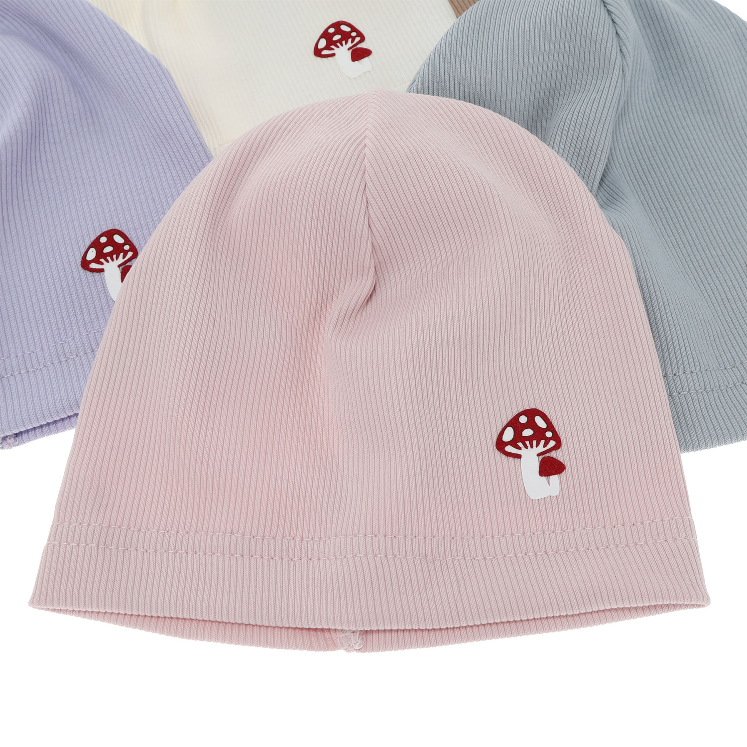 Bonnet pour fille pour l'automne, printemps, gris, en coton Balma