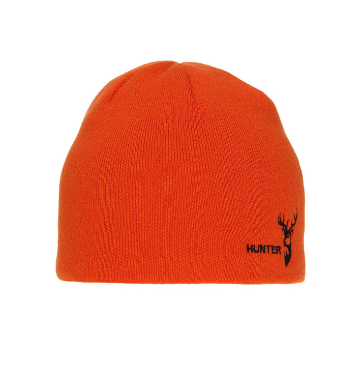 Bonnet d'hiver homme, orange, Bonnet de chasse, Hunter