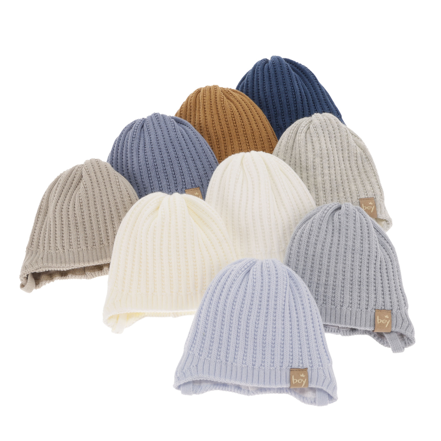Bonnet automne/printemps garçon, grigio, avec liens, Chico