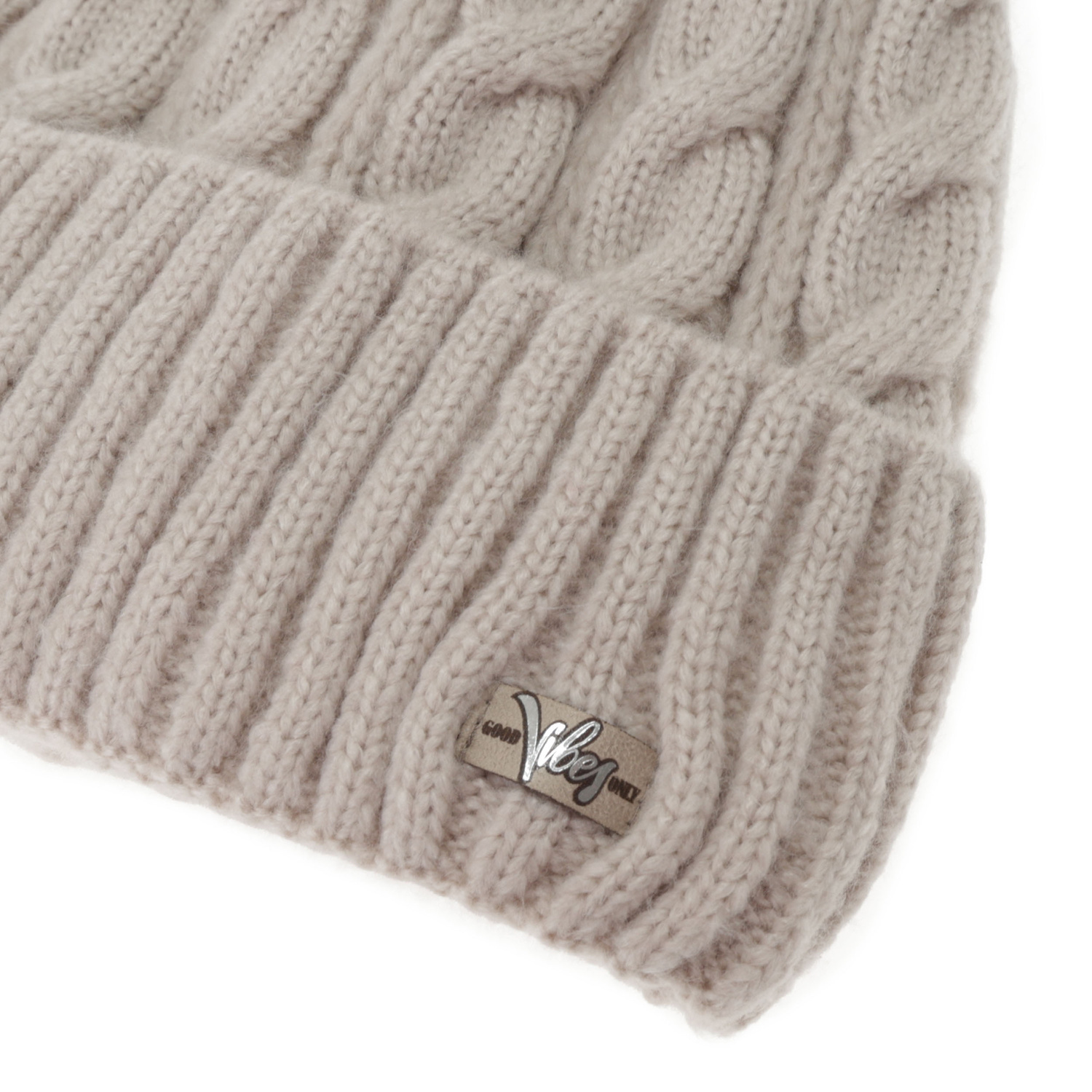 Ensemble d'hiver femme: bonnet et écharpe, noir, Lunetta