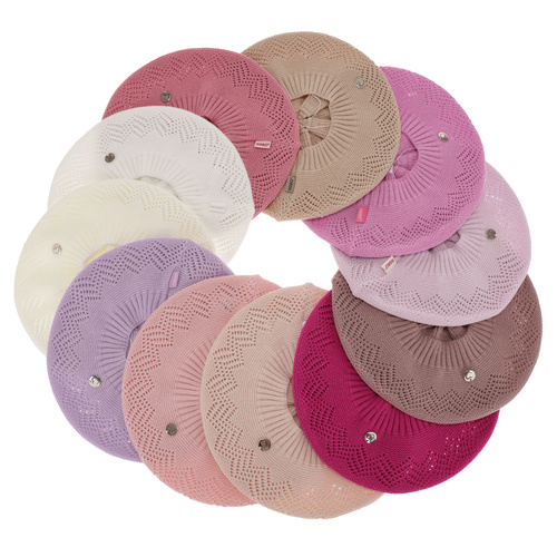 Beret automne/printemps fille, rose, Filadelfia