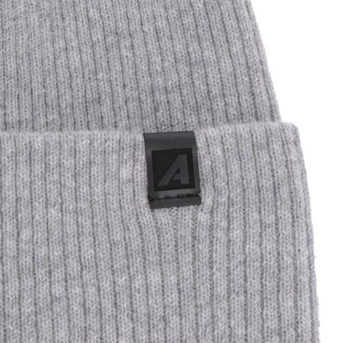 Bonnet d'hiver homme, khaki, avec laine mérinos et cachemire, Azuryt