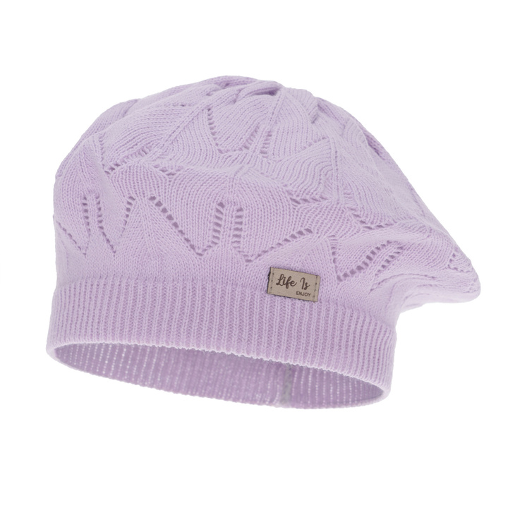Béret automne/printemps fille, violet, Liveria