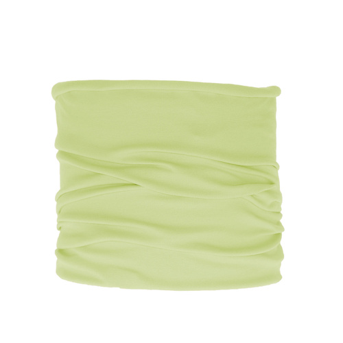 Tour de cou automne/printemps fille, vert citron, coton, Braun