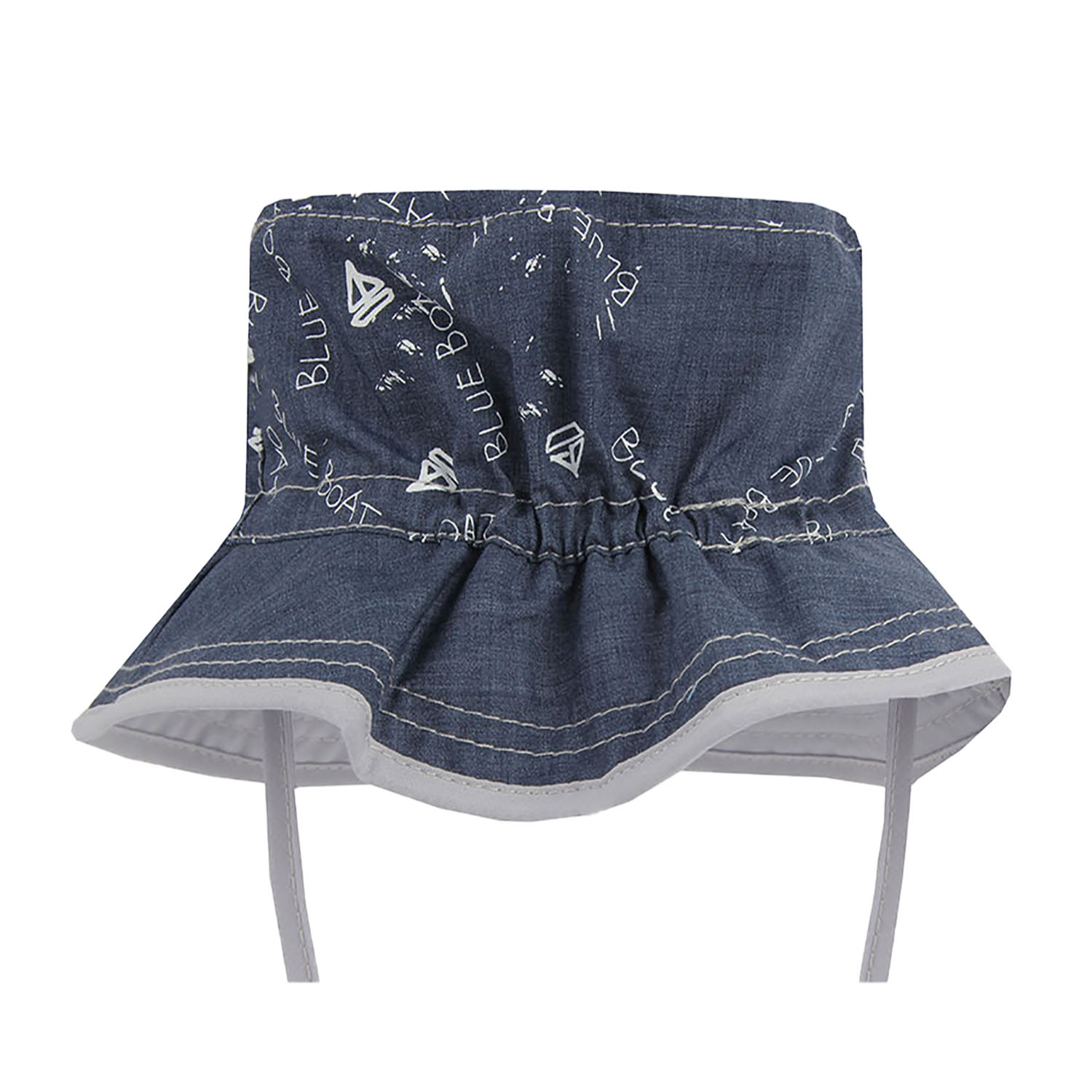 Chapeau garçon, automne/printemps, gris, coton, Boat
