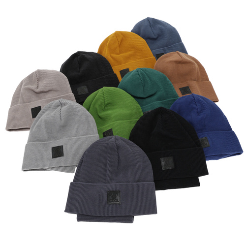Ensemble automne/printemps garçon: bonnet et snood, avec coton, bleu, Jonas