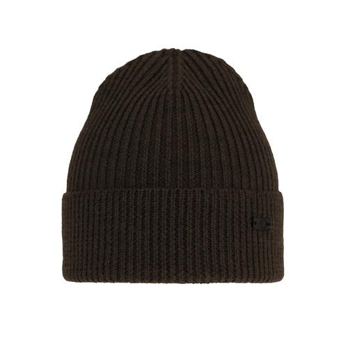 Bonnet d'hiver homme, brun, avec laine mérinos, Owen