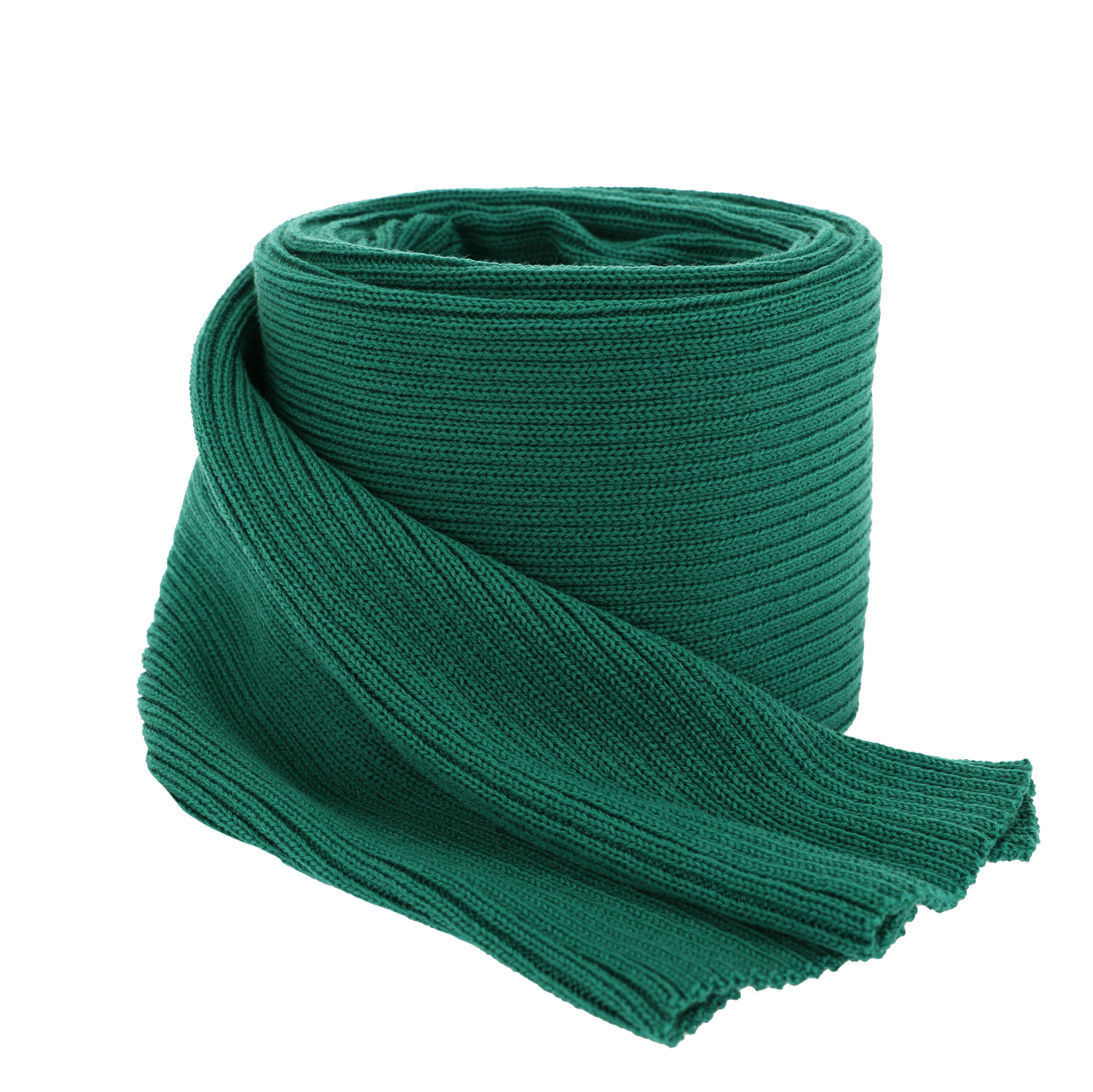 Écharpe d'hiver femme, verte, 100% Laine Mérinos Extrafine, Jessica
