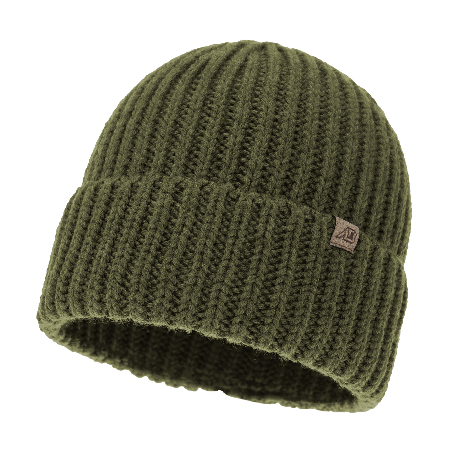 Bonnet d'hiver homme, khaki, 100% Laine Mérinos, Berno