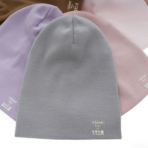 Bonnet d'hiver fille, rose, Estrela