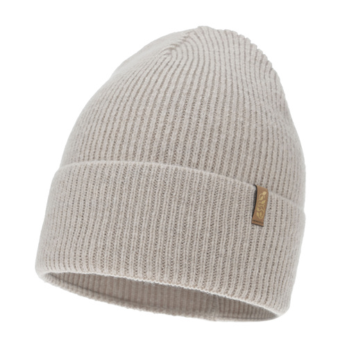 Bonnet d'hiver femme, beige, avec laine mérinos, Tahoe