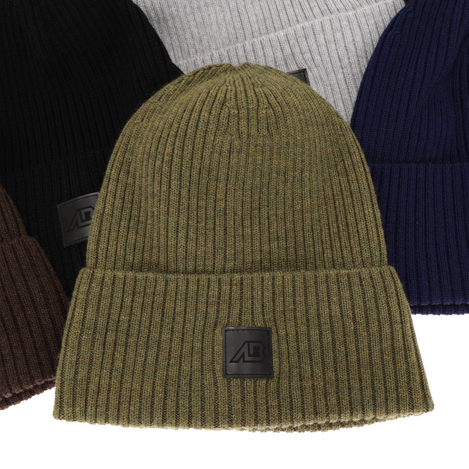 Bonnet d'hiver homme, brun, avec laine mérinos, Matias