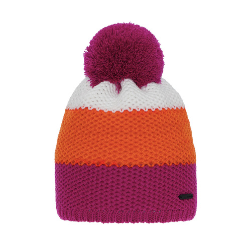 Bonnet d'hiver fille, rose, avec pompon, Naruto