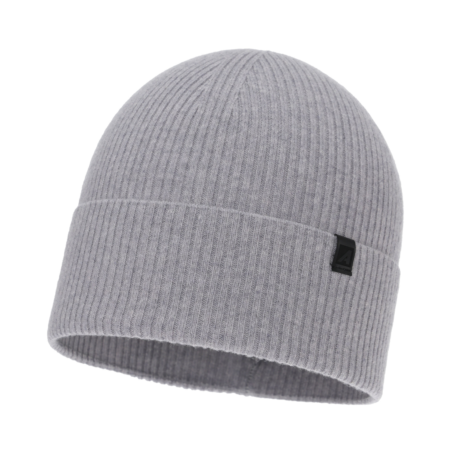 Bonnet d'hiver homme, gris clair, avec laine mérinos et cachemire, Azuryt