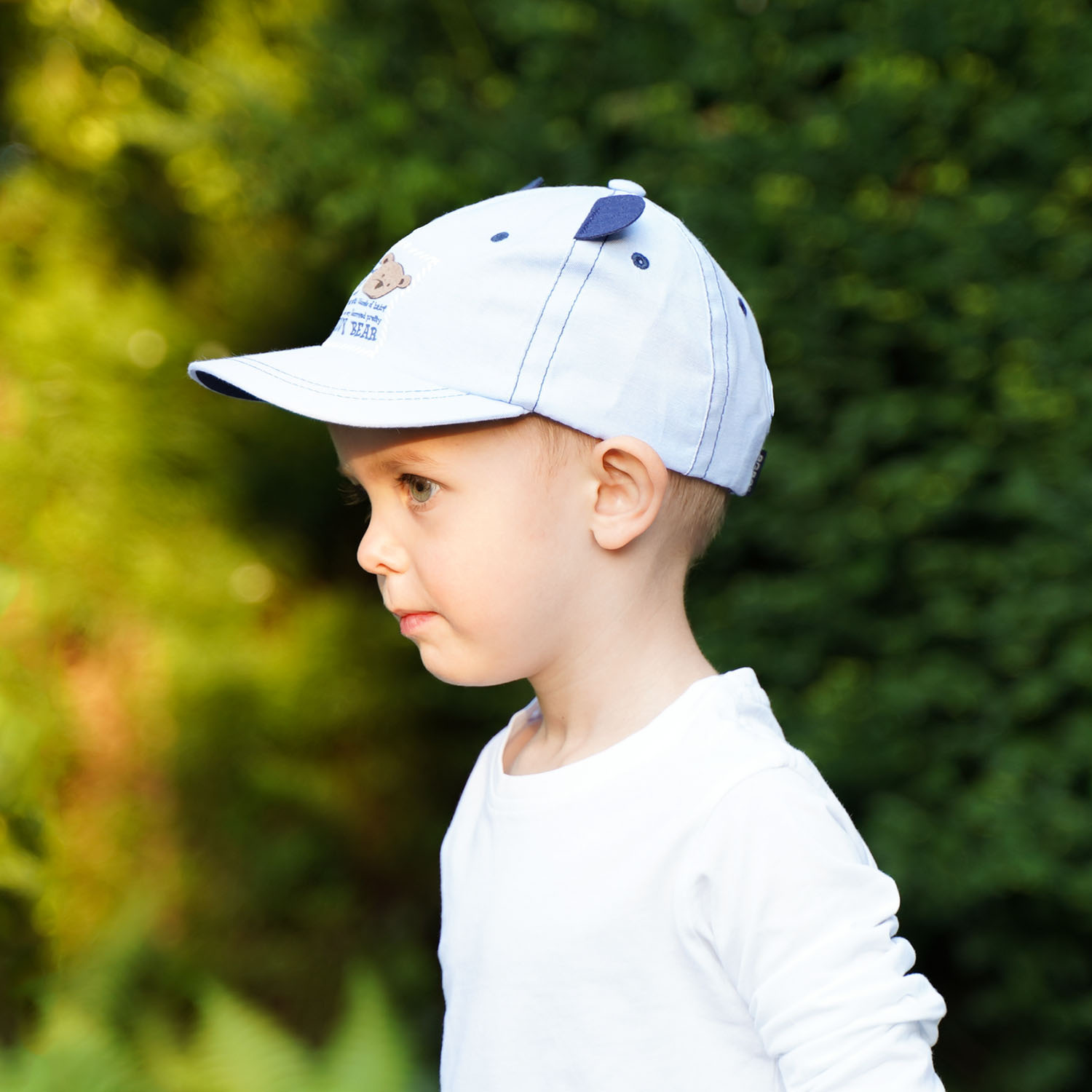 Casquette garçon, automne/printemps, bleu, coton, Tedi